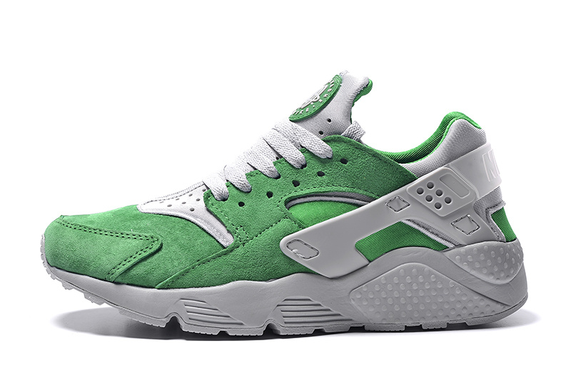 nike huarache homme verte