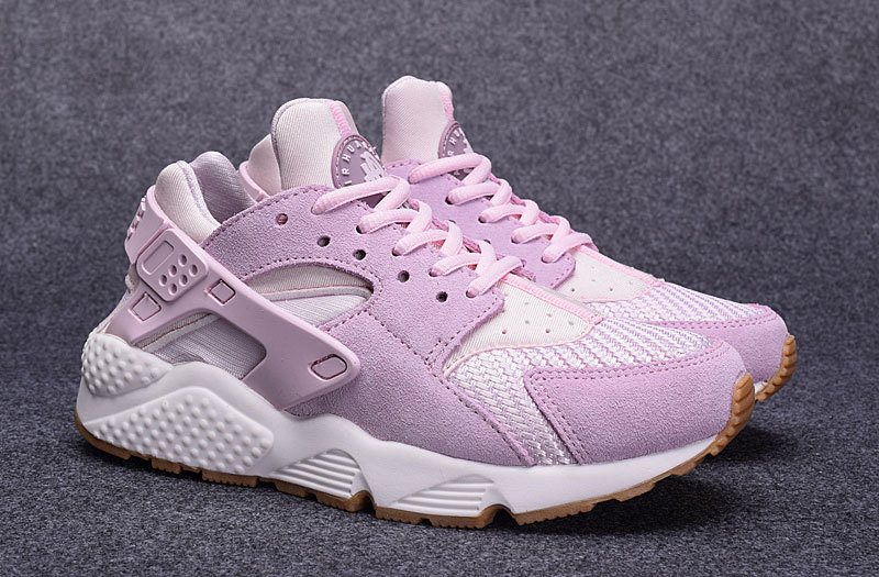 nike huarache rose poudré