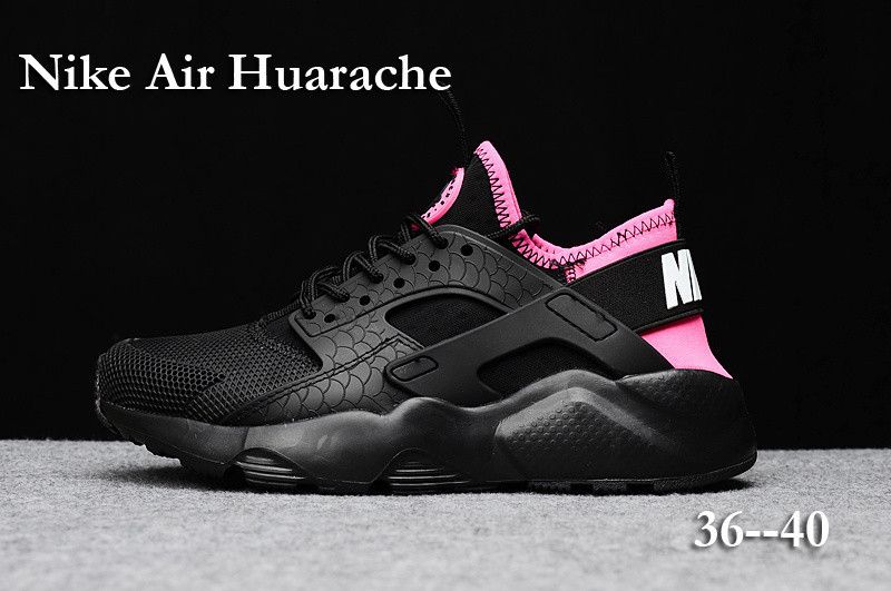 nike huarache femme noir