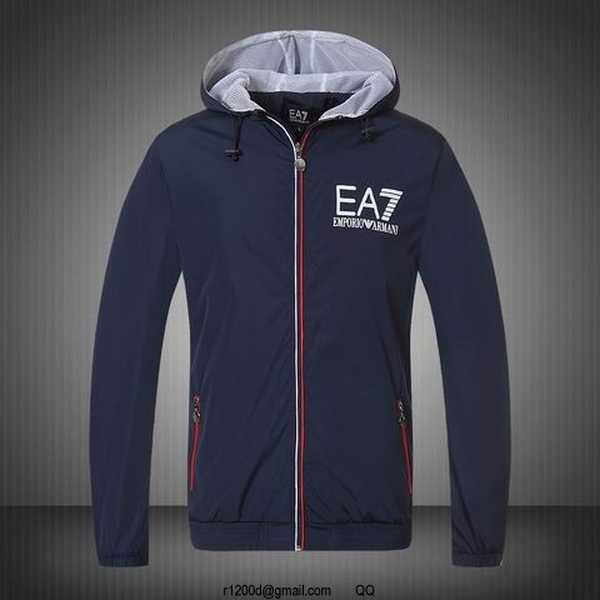 sweat capuche armani