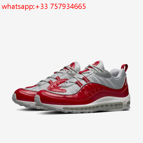 air max 98 supreme rouge